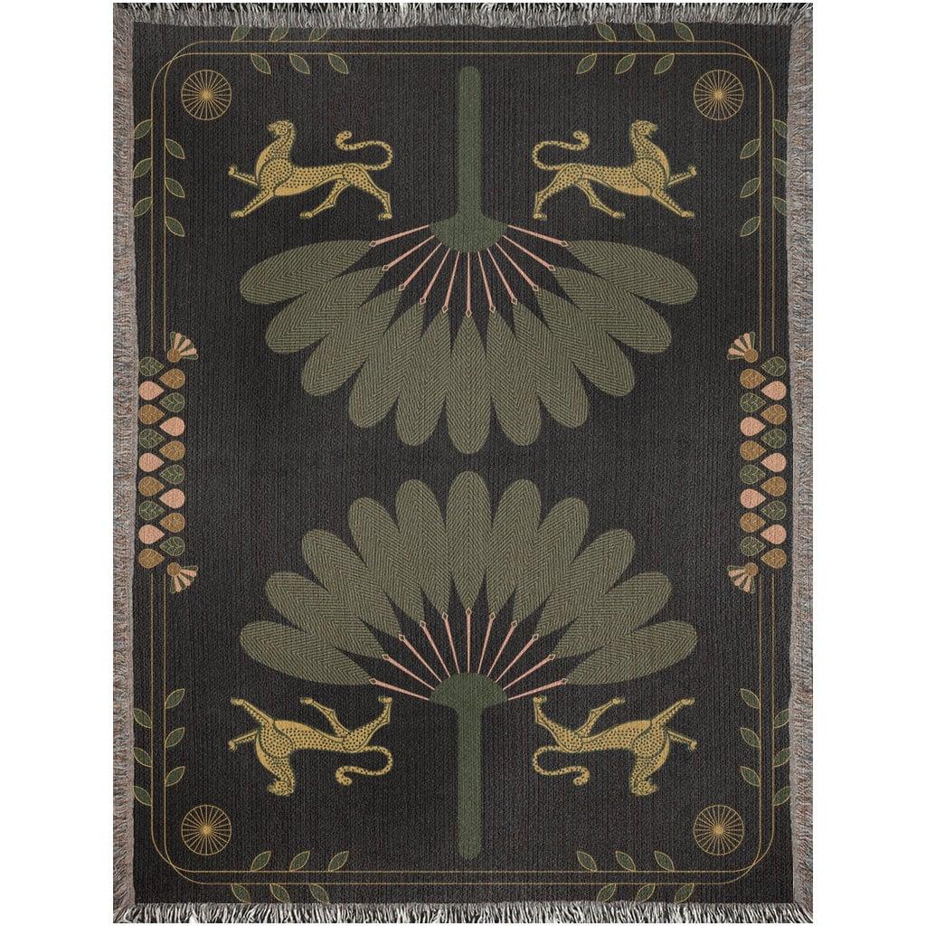 XL Art Deco Woven Blanket
