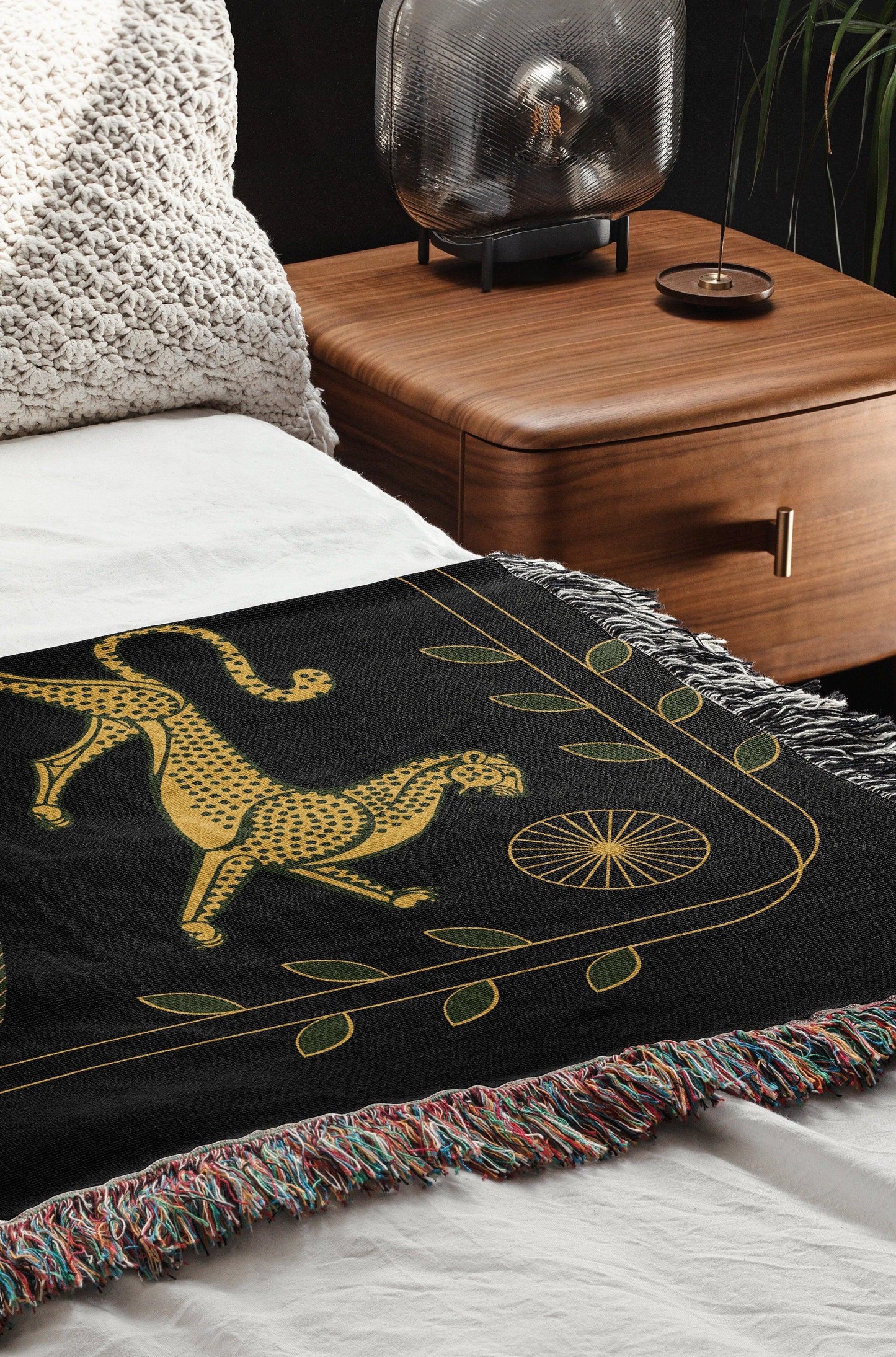 XL Art Deco Woven Blanket