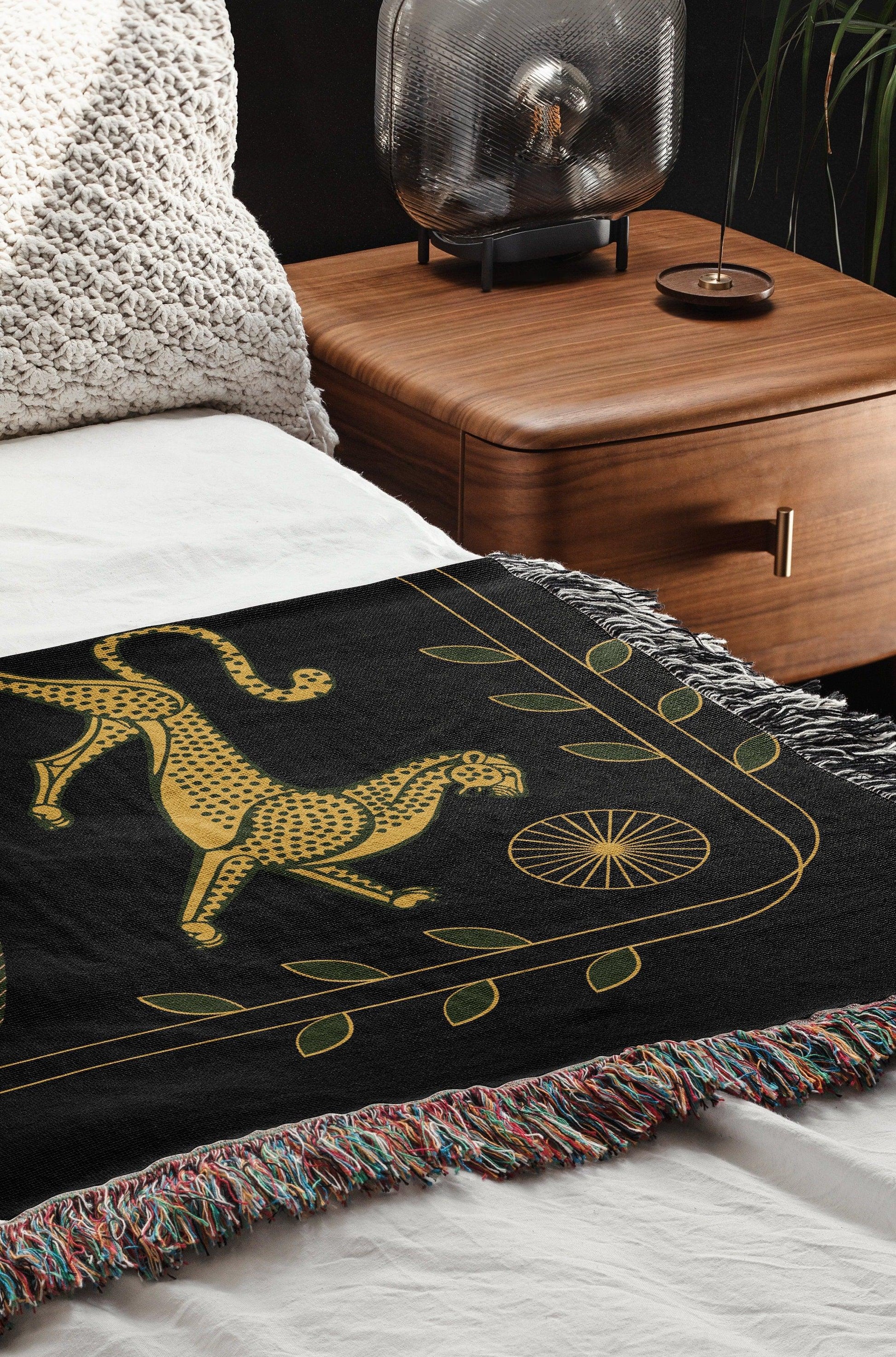 XL Art Deco Woven Blanket
