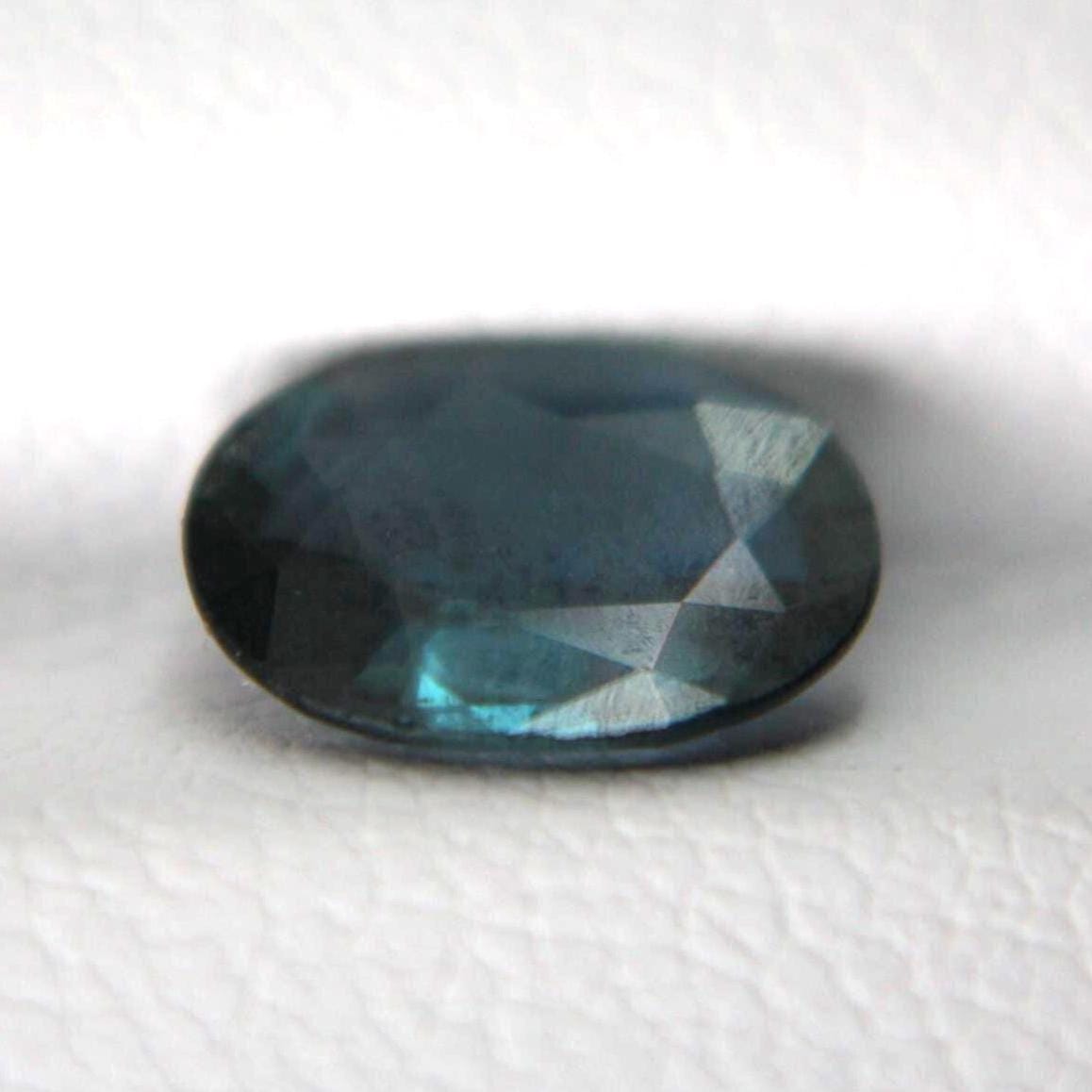 Natural Oval Blue Sapphire 0.99 Ct Certified Gemstone (IGE)