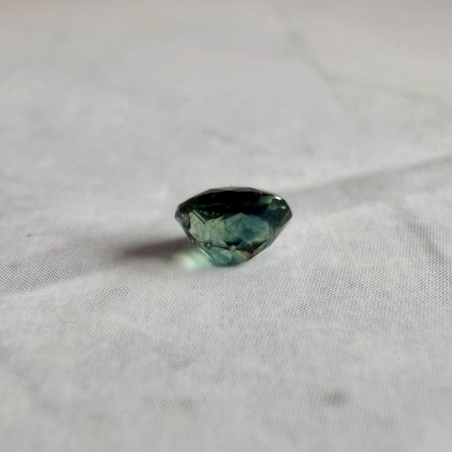 0.40 Ct Montana Sapphire – Vivid Teal Blue Green Sapphire – Natural Round Montana Gemstone – Loose USA Sapphire