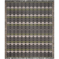 Modern Geometric Scallop Woven Throw Blanket