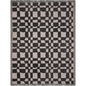 Wavy Checkered Woven Throw Blanket