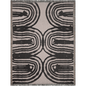 Abstract Tree Rings Woven Cotton Blanket