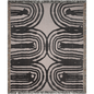 Abstract Tree Rings Woven Cotton Blanket