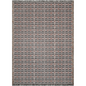 Vintage Terracotta and Black Geometric Woven Throw Blanket