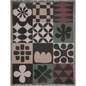 Modern Patchwork Throw Blanket