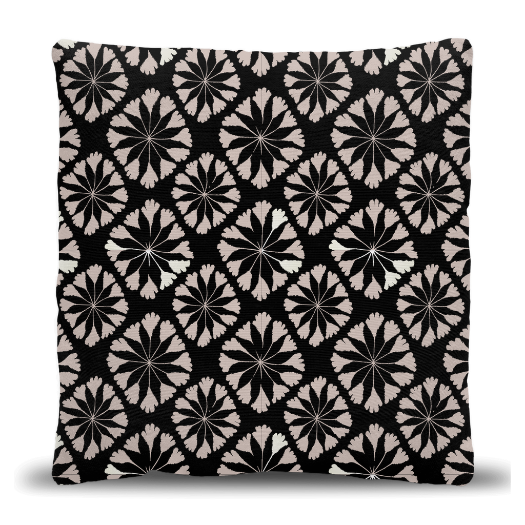 Bohemian Chic Floral Pillow