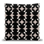 Monochrome Mod Geometric Throw Pillow