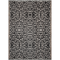 Monochrome Psychedelic Woven Cotton Throw Blanket
