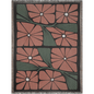 Autumn Colors Matisse Style Floral Woven Blanket