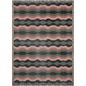 Retro Waves Woven Cotton Blanket