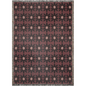 Retro Vintage Floral Woven Throw Blanket