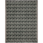 Green and Beige Abstract Modern Woven Cotton Blanket