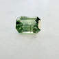 0.65 Ct Natural Montana Sapphire | Emerald Cut Green Teal Loose Gemstone | Hand Mined Montana Sapphire | American Mined September Birthstone