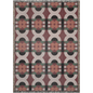 Retro Modern Geometric Woven Throw Blanket