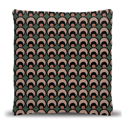 Art Deco Circles Pillow