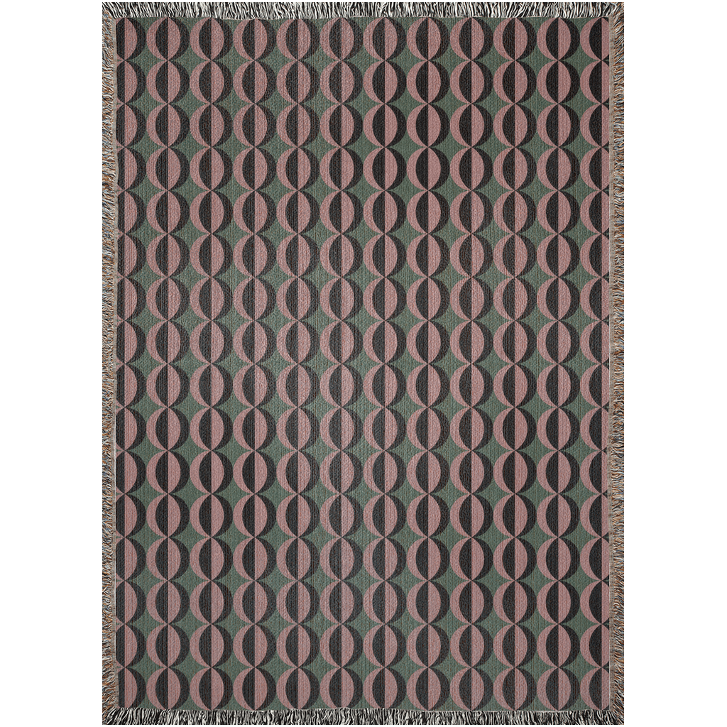 Eclipse Echo Woven Throw Blanket