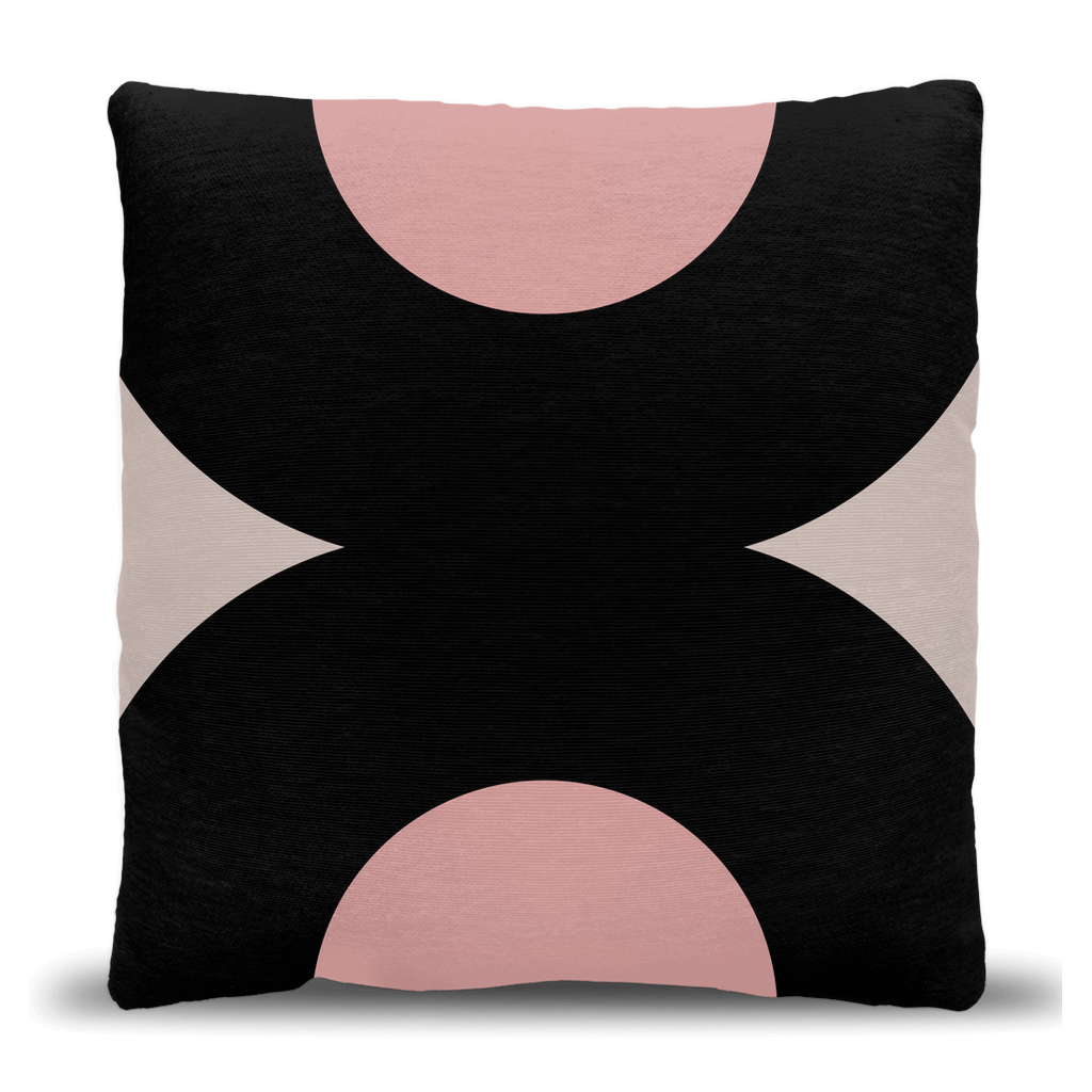 Minimalist Modern Contrast Woven Pillow