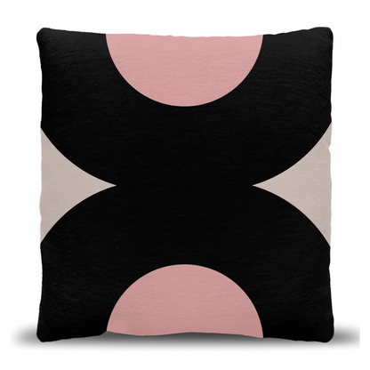 Minimalist Modern Contrast Woven Pillow