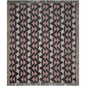 Modern Chevron Pattern Woven Throw Blanket