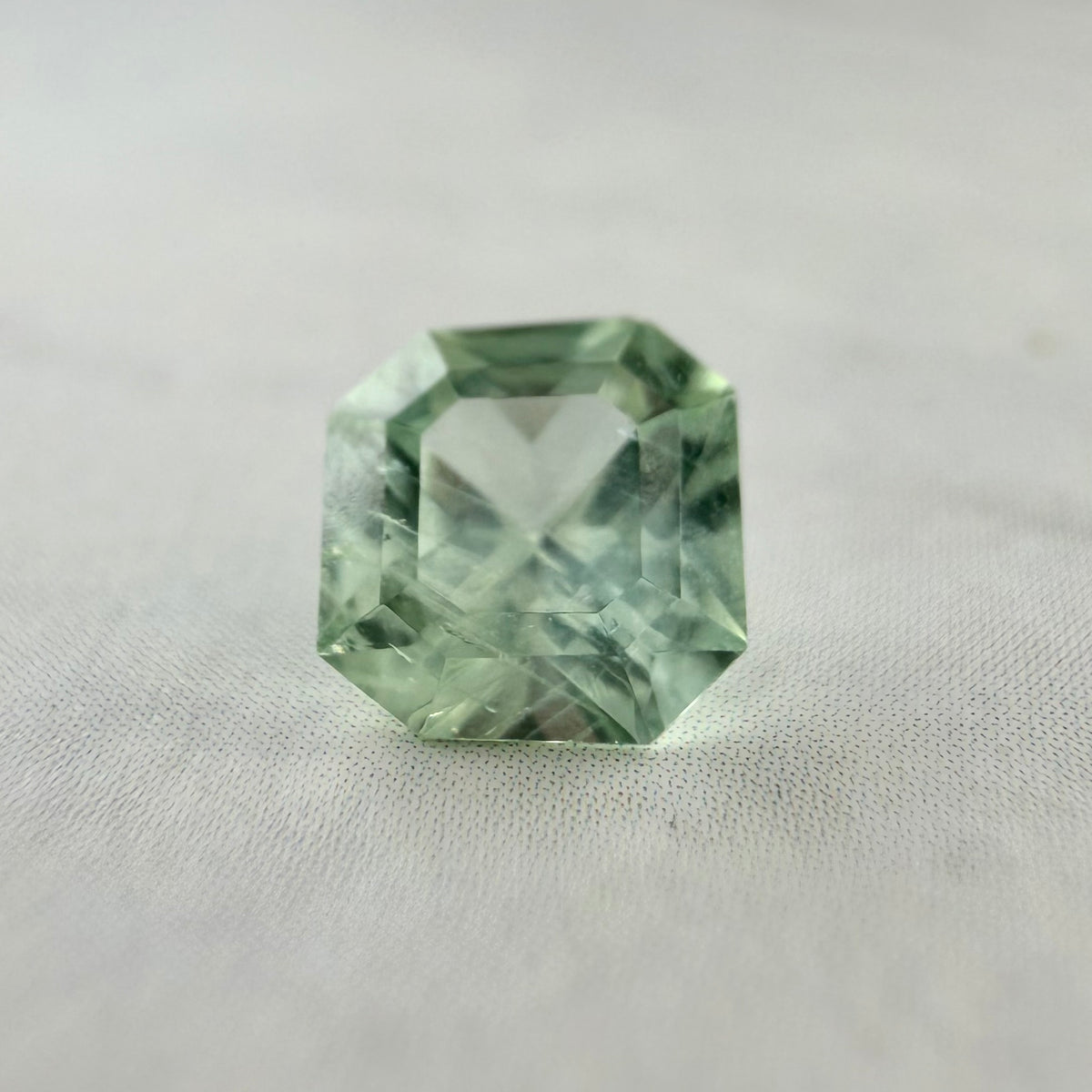 0.65 Ct Natural Montana Sapphire | Hand Mined Asscher Cut Blue Green Loose Gemstone | Montana Teal Sapphire | September Birthstone
