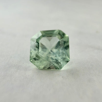 0.65 Ct Natural Montana Sapphire | Hand Mined Asscher Cut Blue Green Loose Gemstone | Montana Teal Sapphire | September Birthstone