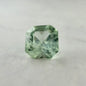 0.65 Ct Natural Montana Sapphire | Hand Mined Asscher Cut Blue Green Loose Gemstone | Montana Teal Sapphire | September Birthstone