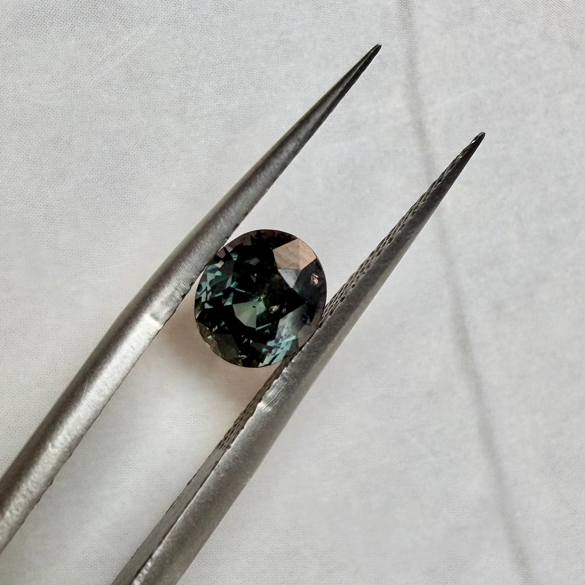 1.33 Ct Natural Color Change Sapphire | Unheated Blue Green to Pink Purple Sapphire | ICA Certified Loose Gemstone | Rare Collector Sapphire