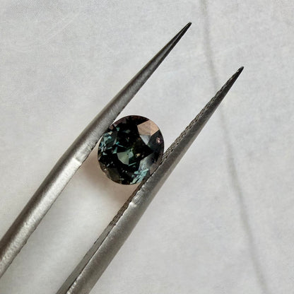 1.33 Ct Natural Color Change Sapphire | Unheated Blue Green to Pink Purple Sapphire | ICA Certified Loose Gemstone | Rare Collector Sapphire