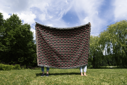 Eclipse Echo Woven Throw Blanket