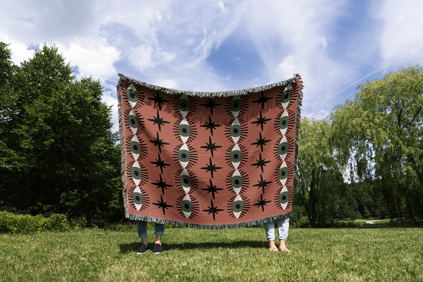 Eye of the Star Throw Blanket
