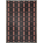 Psychedelic Black and Pink Geometric Cotton Throw Blanket