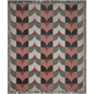 Modern Retro Scallop Woven Throw Blanket