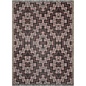 Psychedelic Pink and Black Cotton Woven Throw Blanket