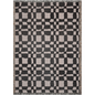 Wavy Checkered Woven Throw Blanket