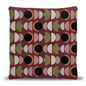 Modern Geometric Half-Moon Pattern Decorative Pillow