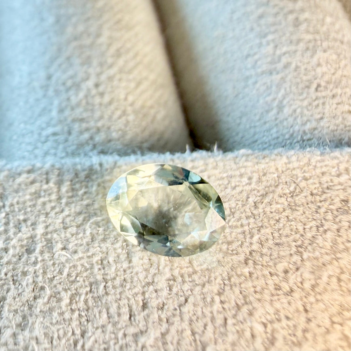 0.60 Ct Natural Montana Sapphire | Hand Mined Oval Teal Green Loose Gemstone | Montana Mined Sapphire | September Birthstone