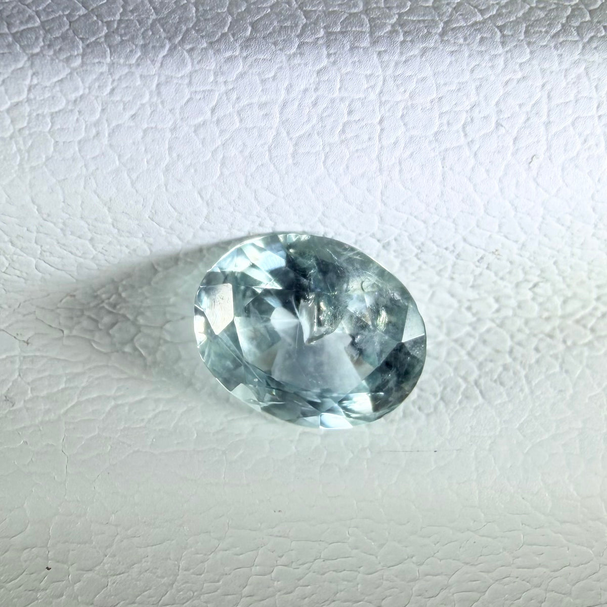 0.95 Ct Unheated Montana Sapphire | Natural Blue Green Teal Sapphire | Oval Faceted Loose Gemstone | Personally Mined in Montana