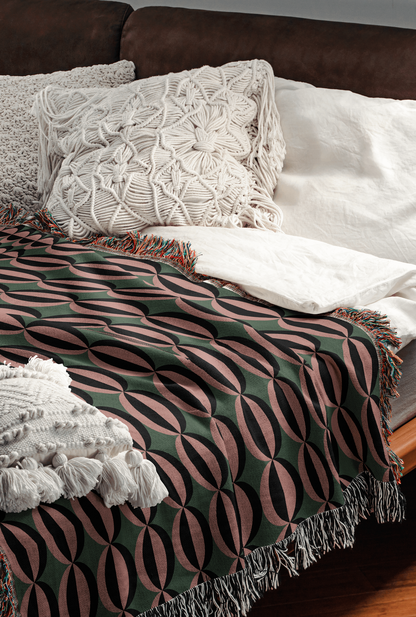 Eclipse Echo Woven Throw Blanket