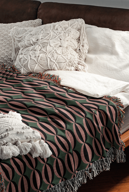 Eclipse Echo Woven Throw Blanket