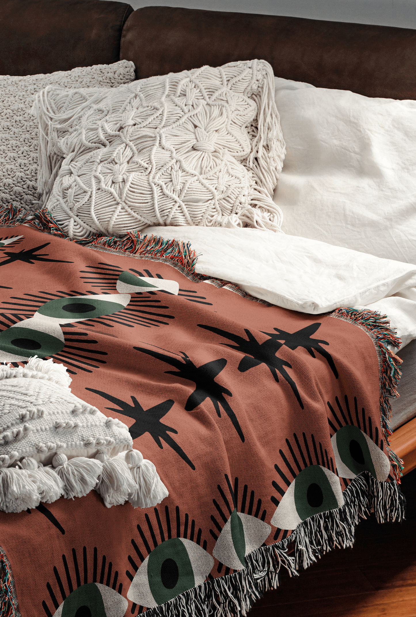 Eye of the Star Throw Blanket