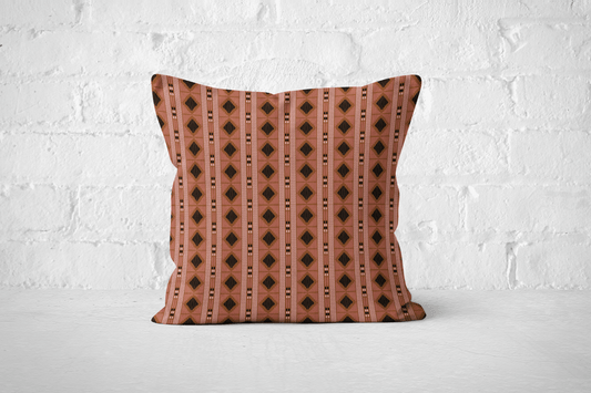 Geometric Deco-Inspired Pillow