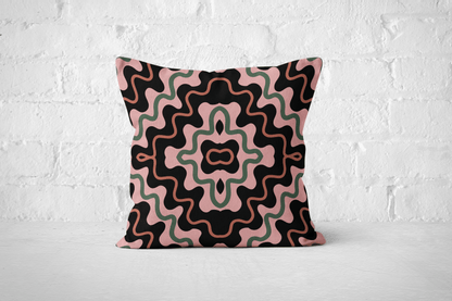 Groovy Waves Pillow