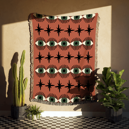 Eye of the Star Throw Blanket