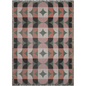 Geometric Elegance Woven Cotton Blanket