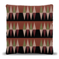 Geometric 1970s Throw Pillow