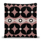 Bold Retro Geometric Throw Pillow
