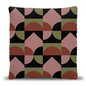 Modern Earthy Tones Geometric Throw Pillow