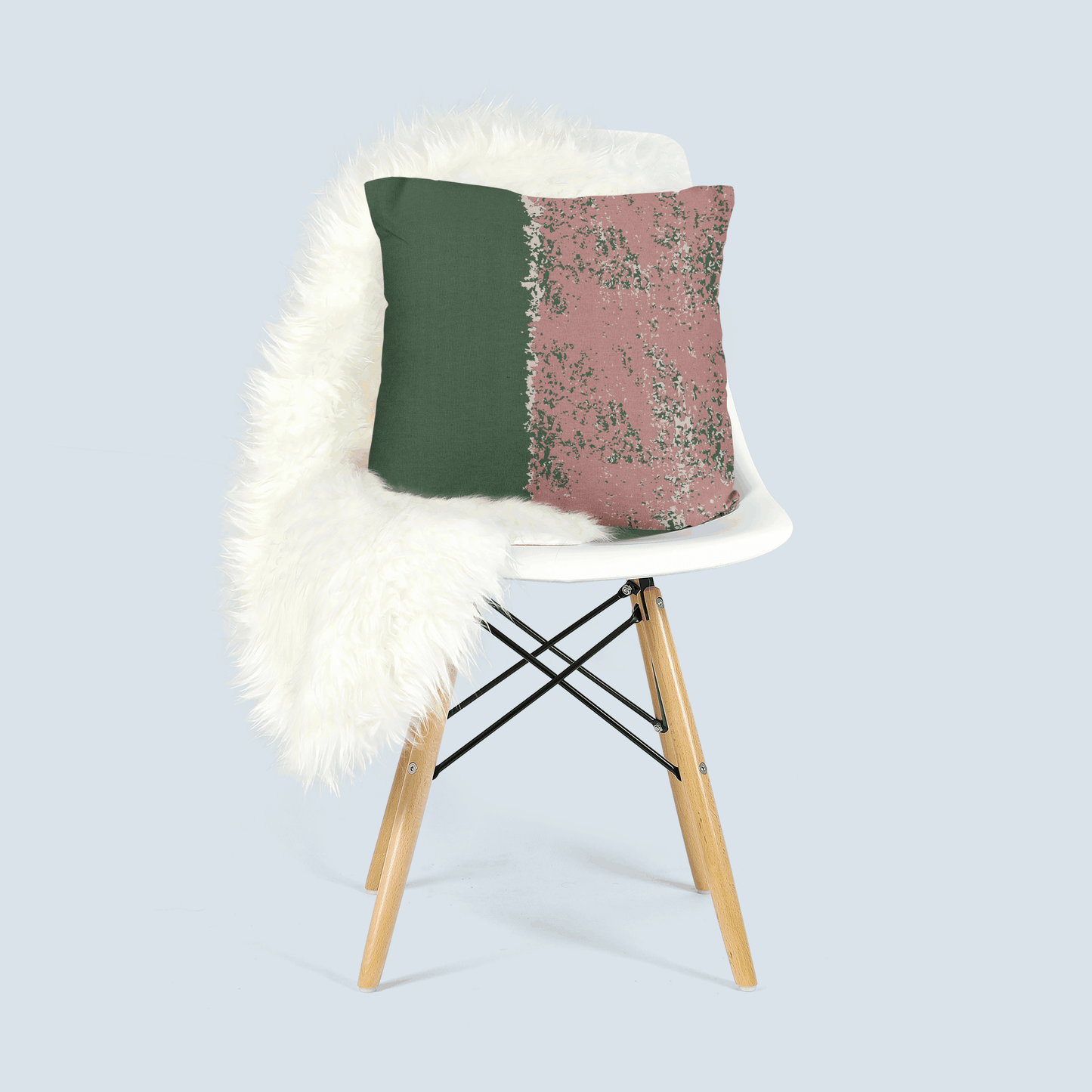 Textured Abstract Throw Pillow